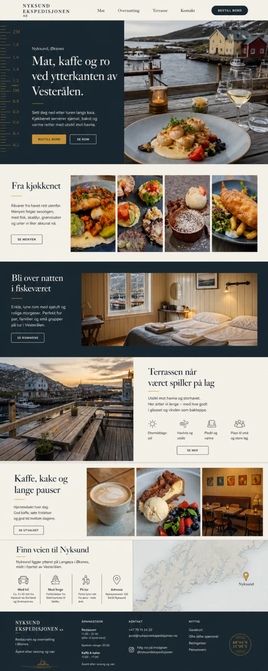 Nettside laget for Nyksund Ekspedisjonen